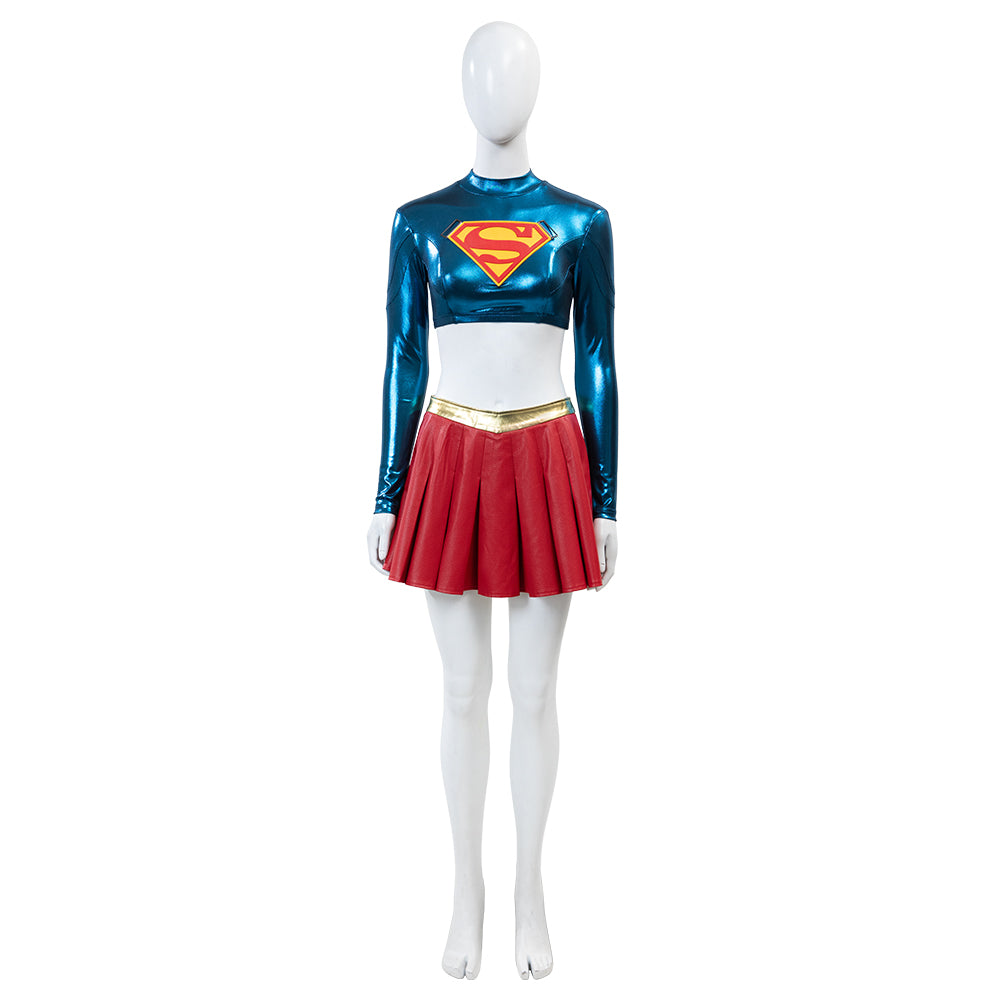 Nouveau Costume Cosplay Supergirl Édition 2025 - Tenue Anime de Qualité Supérieure