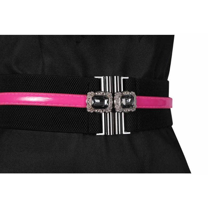 Costume Cosplay Draculaura de Monster High Robe Noire pour Halloween et Carnaval