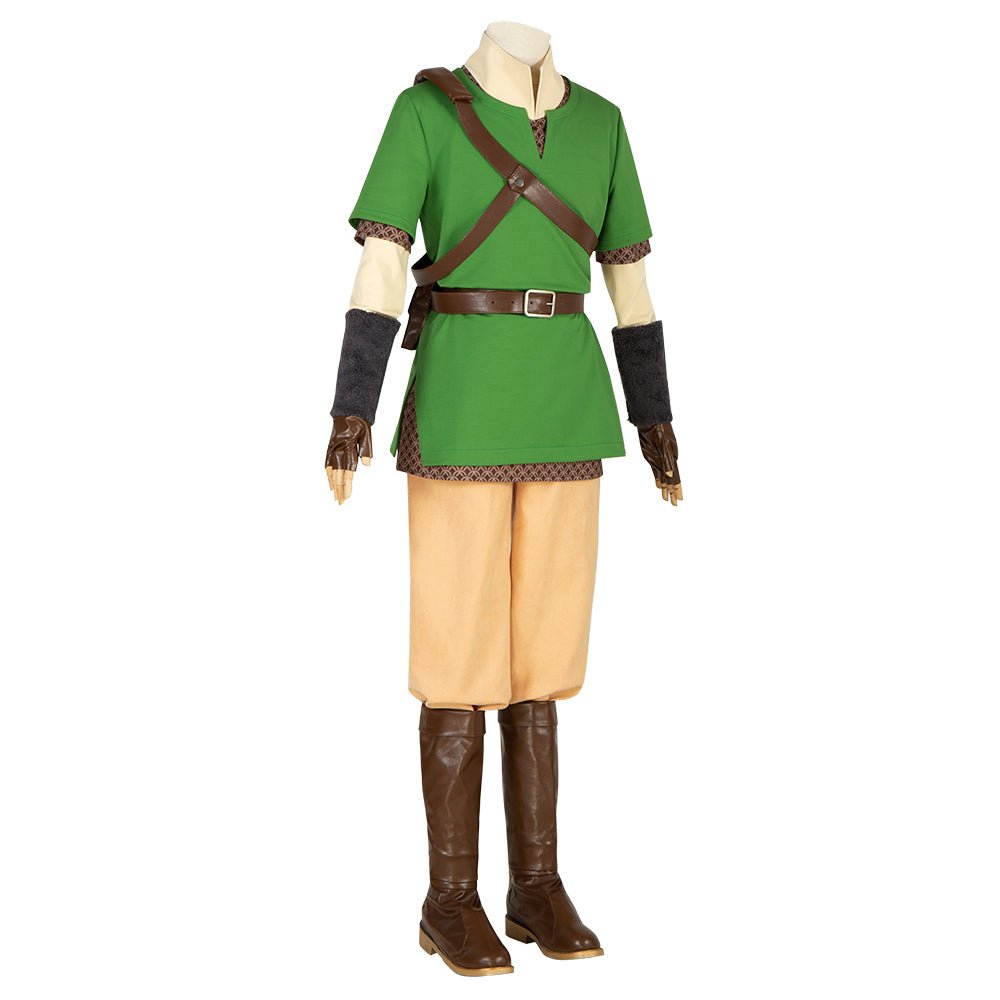 Costume Cosplay Link Épée du Ciel - Tenue Héroïque Inspirée du Jeu pour Fans