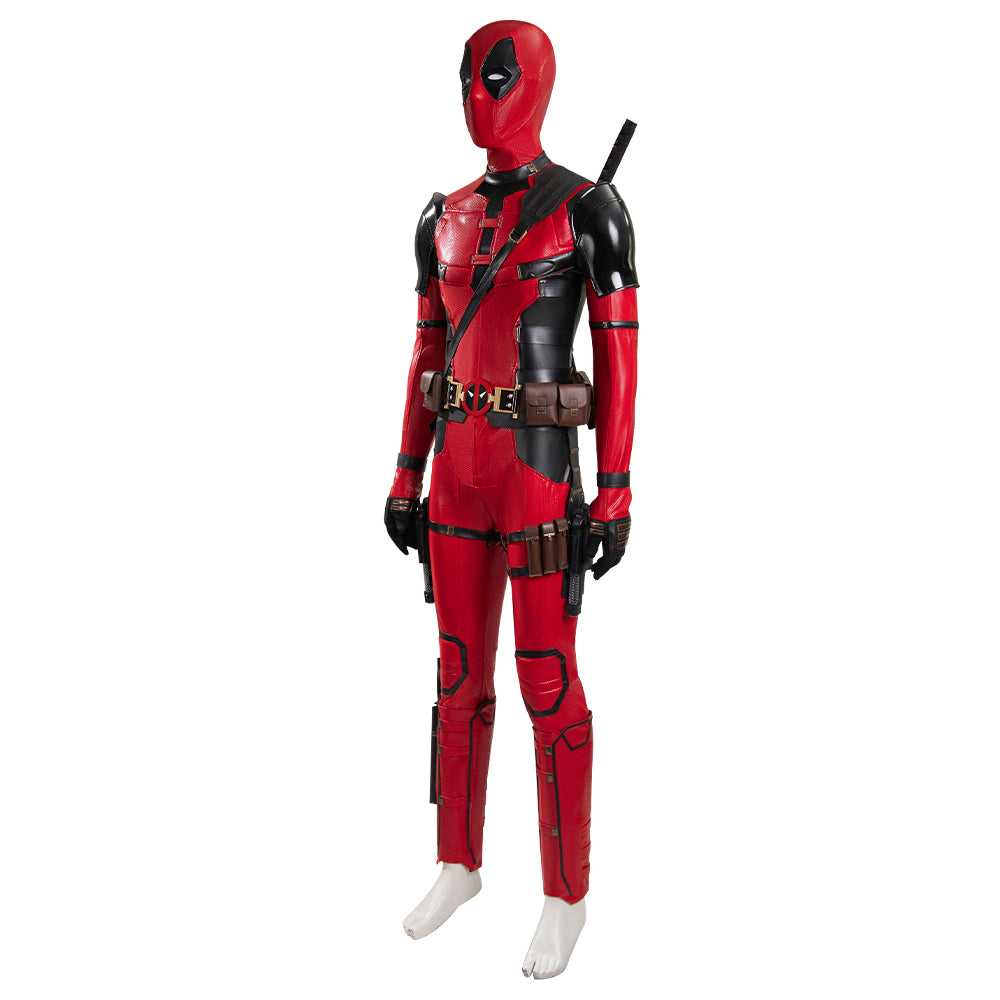 Costume Cosplay Deadpool 3 Version Améliorée (Impression Offset) - Réplique de Film de Haute Qualité
