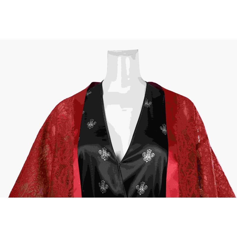 Costume Cosplay Pingping de Black Myth: Wukong Complet avec Oreilles et Tai pour Fête d'Halloween