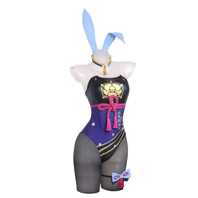 Costume Kamisato Ayaka Fille Lapin Original Genshin Impact - Ensemble Complet