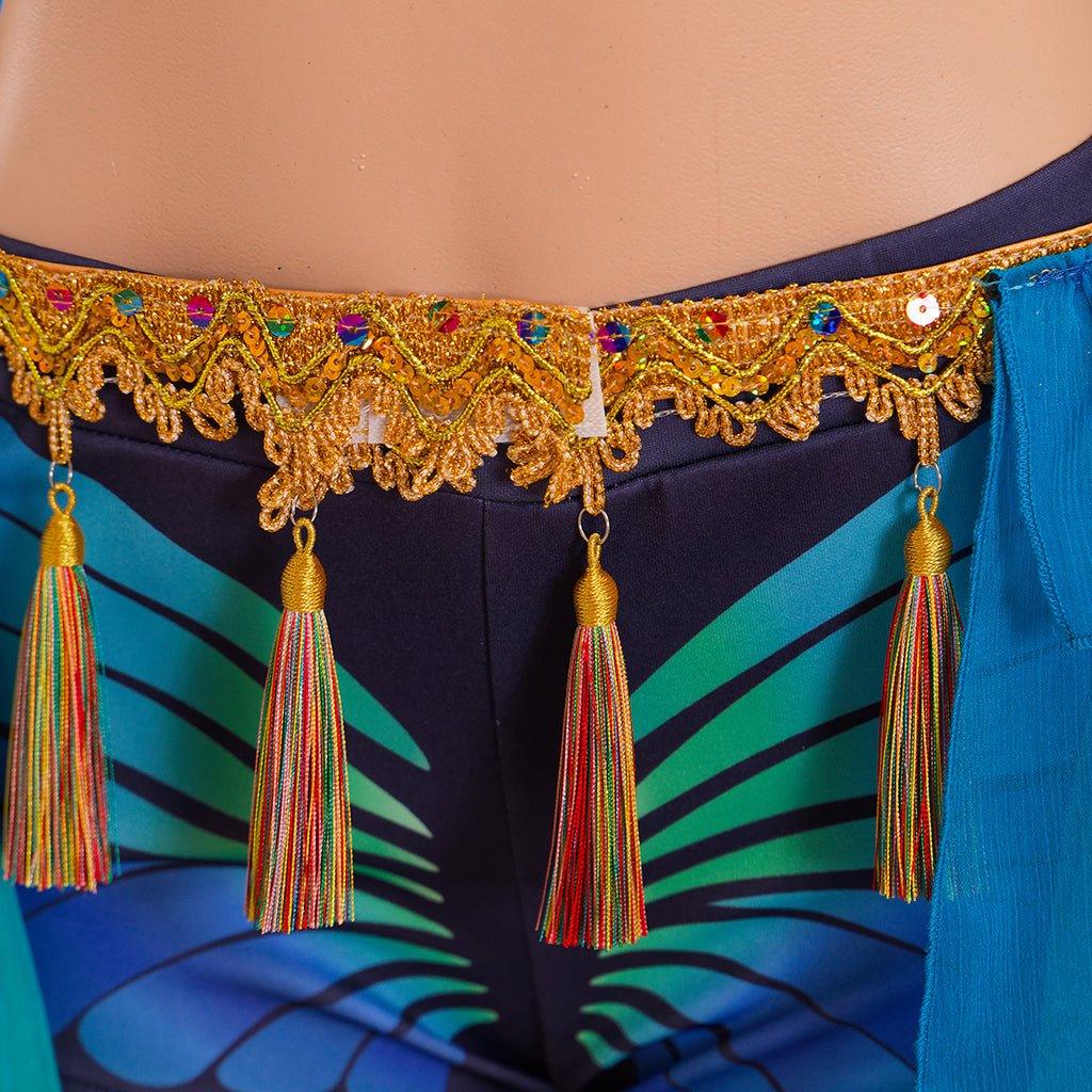 Costume Britney Spears Esclave Bleu | Robe de Danse Cosplay