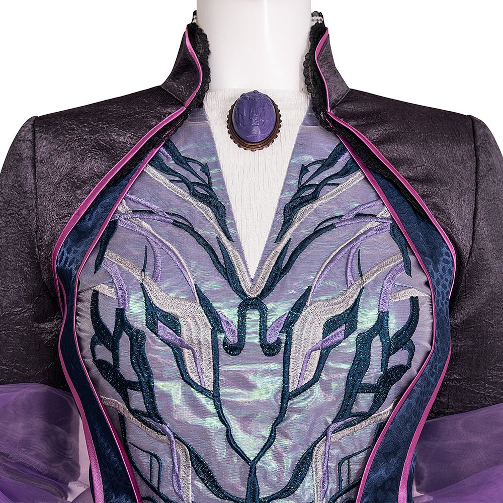 Costume Cosplay Fantôme Agatha Tout Au Long - Tenue Anime de Qualité Premium