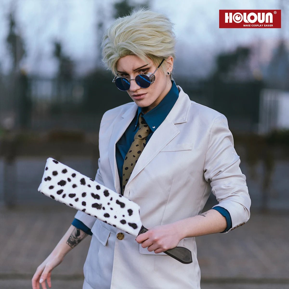 Costume Cosplay Nanami Kento Jujutsu Kaisen - Perruque, Tenue, Costume, Halloween, Noël