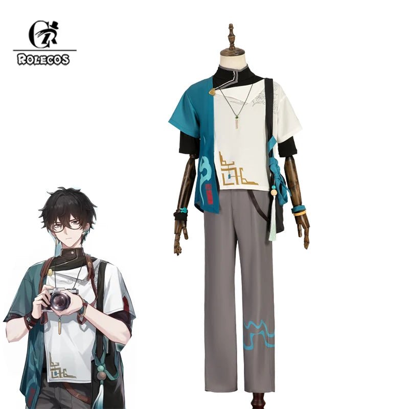 Costume Cosplay Homme Dan Heng et Xidi de Honkai Star Rail pour Halloween et Fêtes