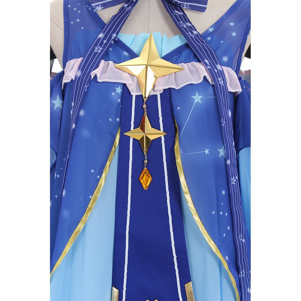 Costume Cosplay Snow Miku Hatsune Miku Tenue d'Hiver pour Fans d'Anime