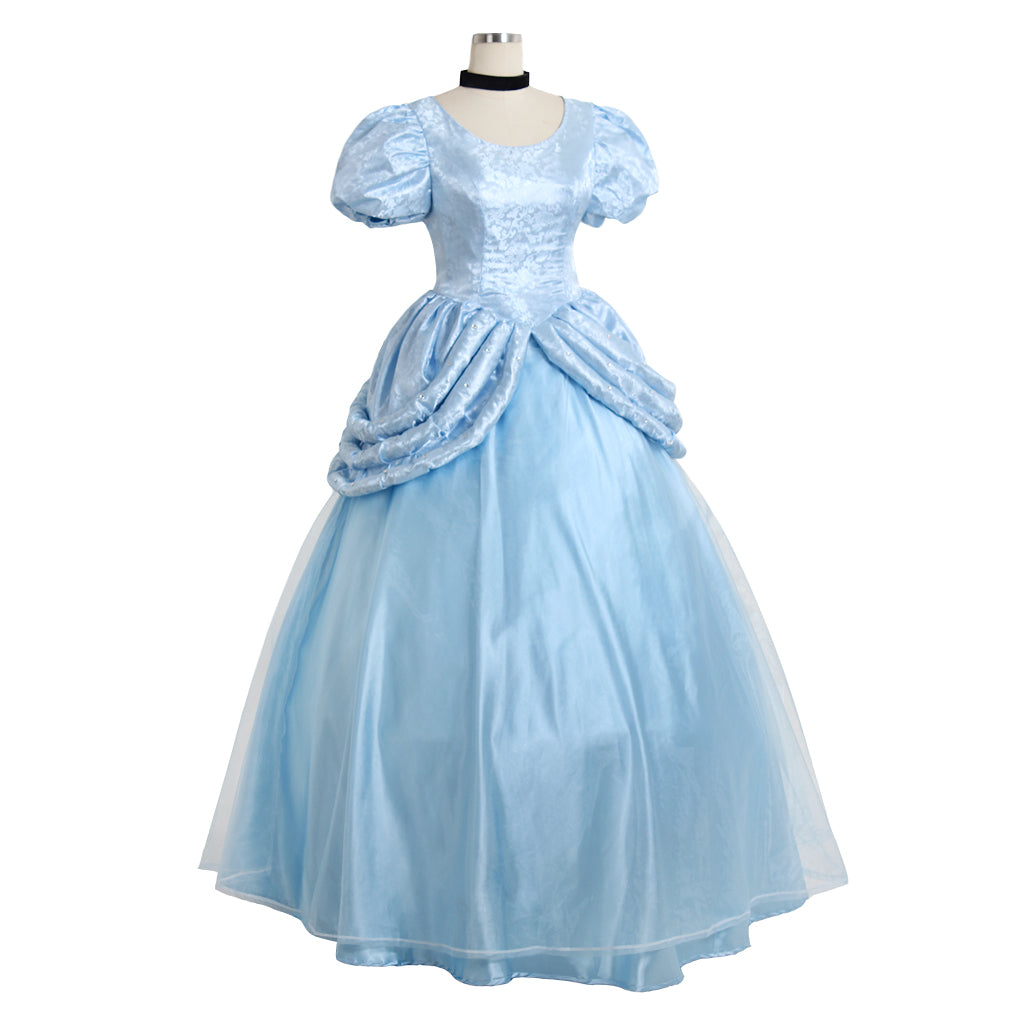 Série de Costumes Cosplay Disney Cinderella: Princesse, Prince, Belle-mère et Domestique