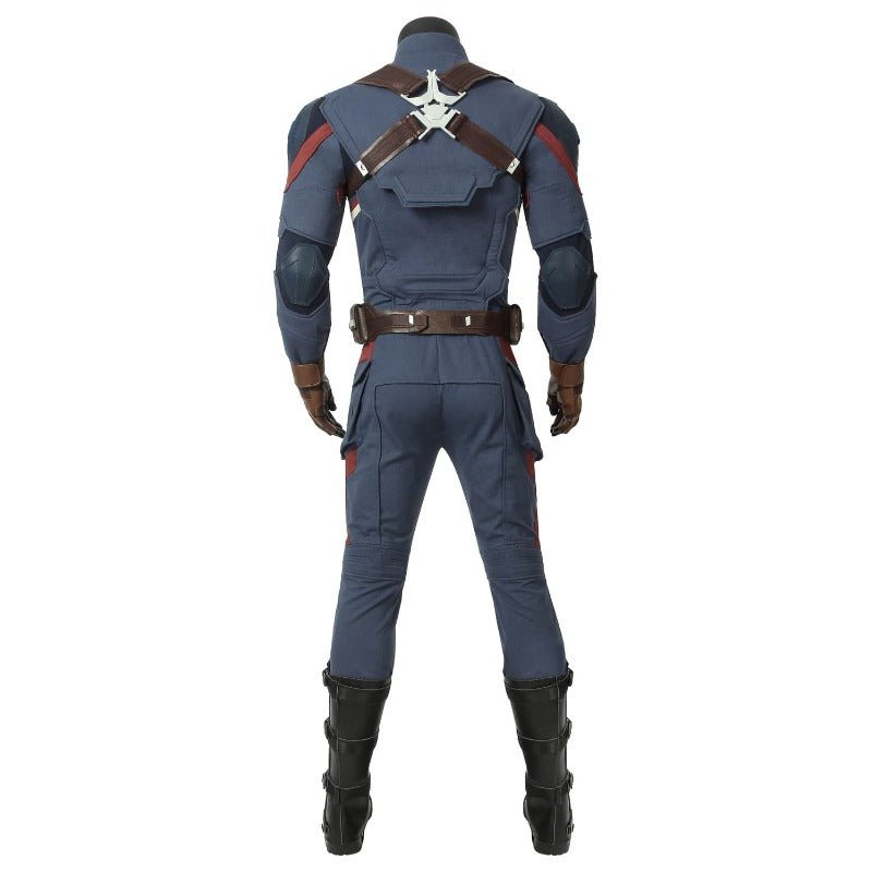 Costume Cosplay Steven Rogers Captain America - Uniforme de Héros pour Halloween