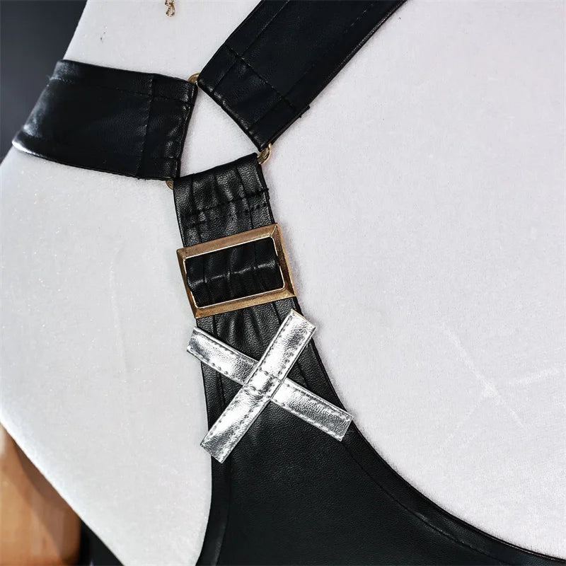 Costume Cosplay Jinx Le Canon Libre de LOL Saison 2 - Tenue pour Femmes pour Fête d'Halloween