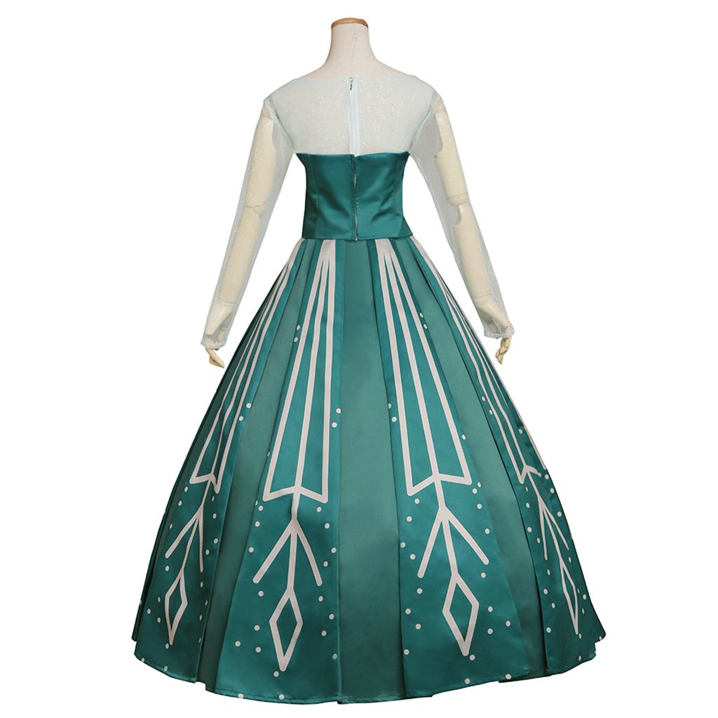 Série de Costumes Cosplay Anna & Elsa Frozen | Robes de Princesse pour Cosplay, Halloween & Fêtes
