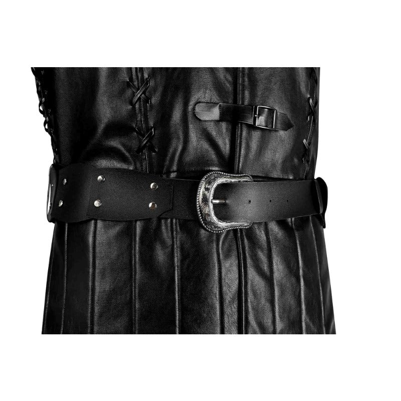 Costume Cosplay Geralt de The Witcher 3: Chasse Sauvage pour Homme - Veste, Pantalon, Chemise