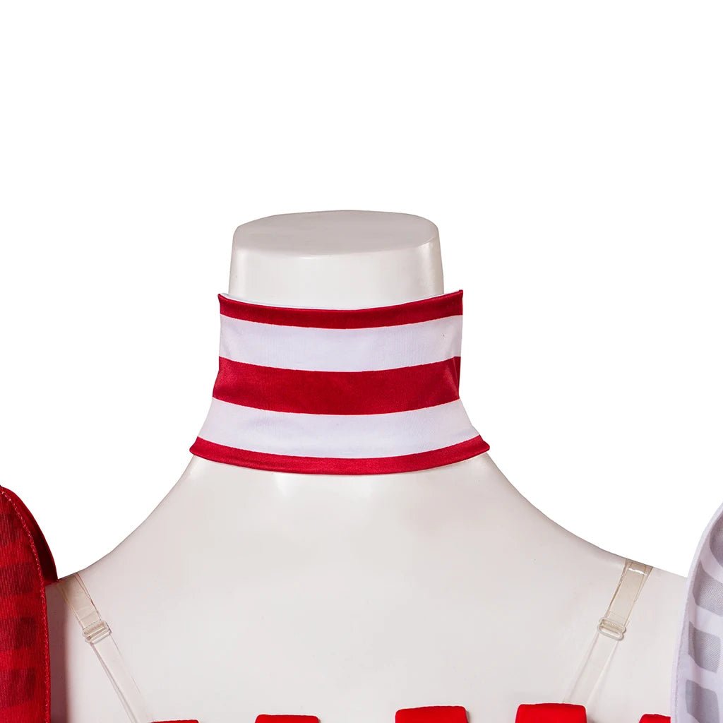 Costume Cosplay Alice Folie Retours Robe Échecs Lolita pour Fêtes d'Halloween