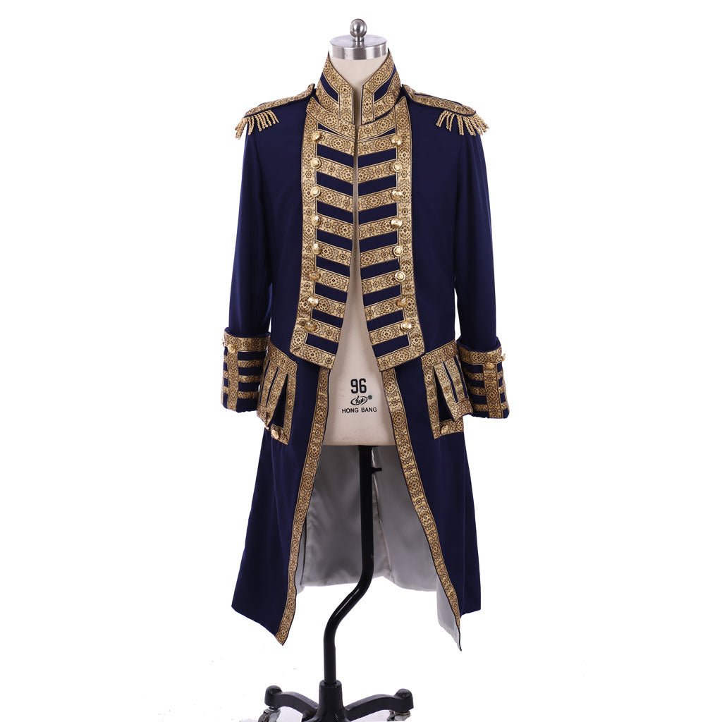 Veste de Cosplay Officier Militaire Royal du 18ème Siècle - Uniforme Colonial | Série Médiévale L'AniMirage