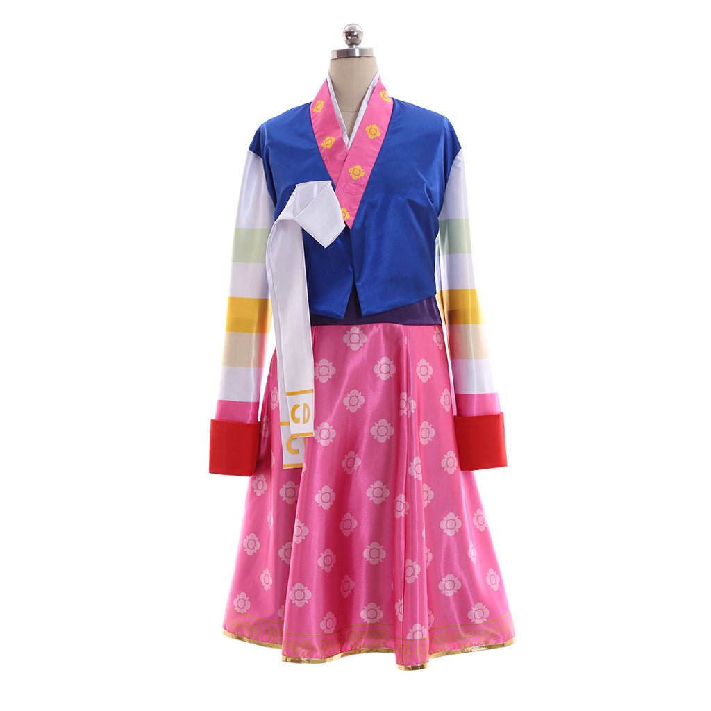 Costume Cosplay D.Va Style Hanbok pour Filles - Tenue Overwatch pour Événements