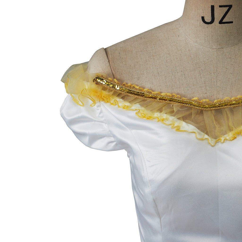 Costume Cosplay Christine Daae Fantôme de l'Opéra Robe Imprimé Feu d'Artifice