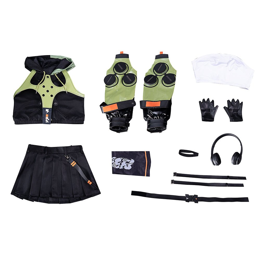 Costume Cosplay Ambid Mellan Zenless Zone Zero – Tenue de Jeu de Haute Qualité