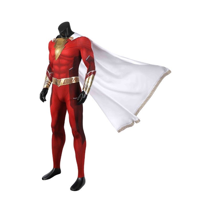 Costume Cosplay DC Shazam Complet pour Adultes - Fête d'Halloween