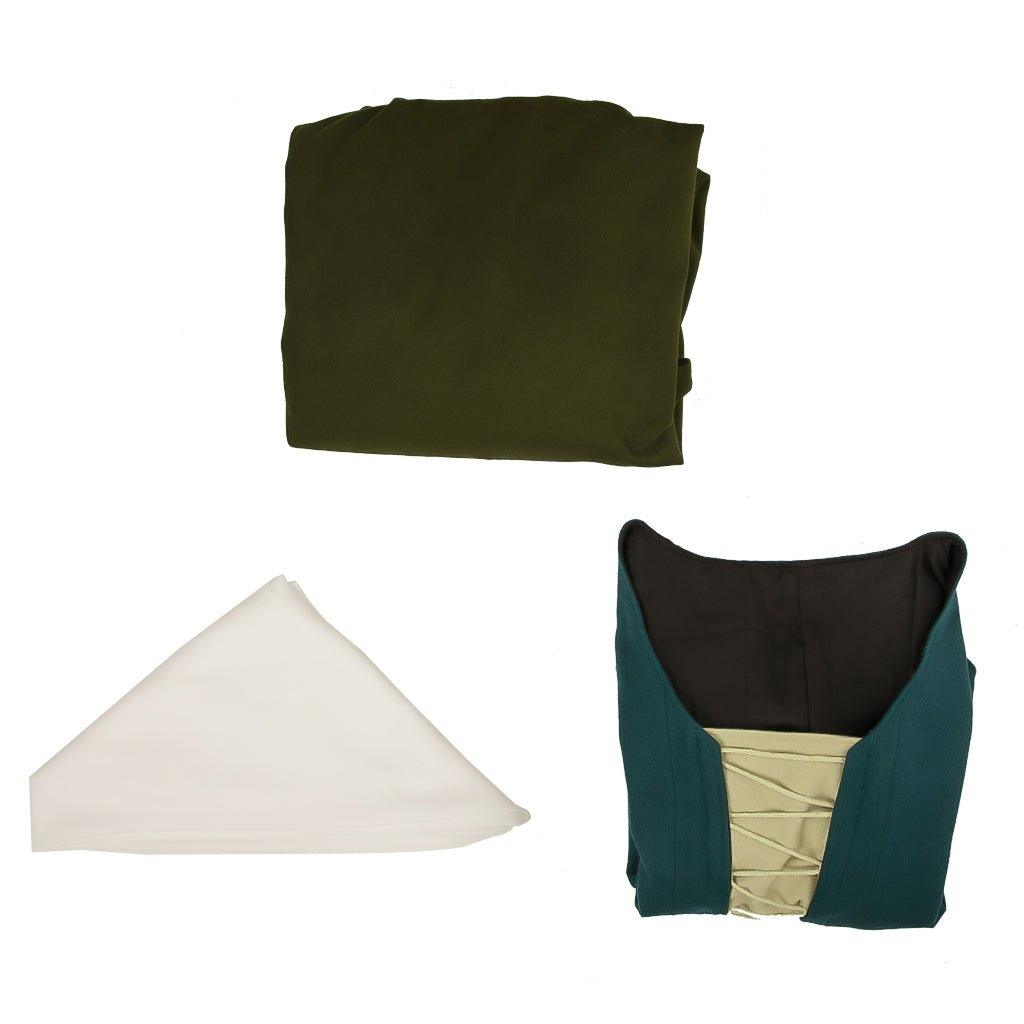 Robe Cosplay Claire Fraser Outlander | Costume Highland Colonial Belle du Sud pour Halloween