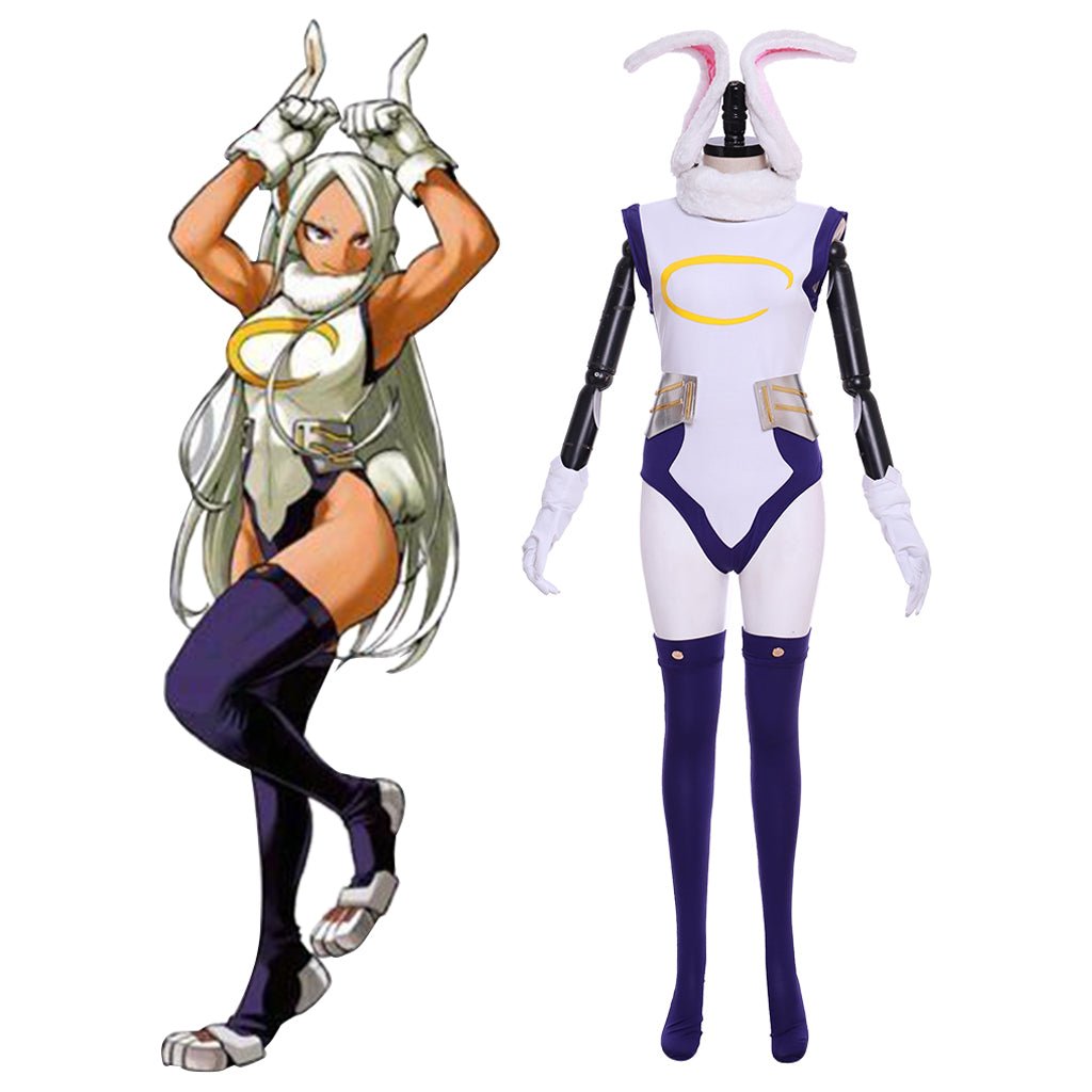 Costume de Cosplay Mirko Héroïne Lapin MHA par L'AniMirage