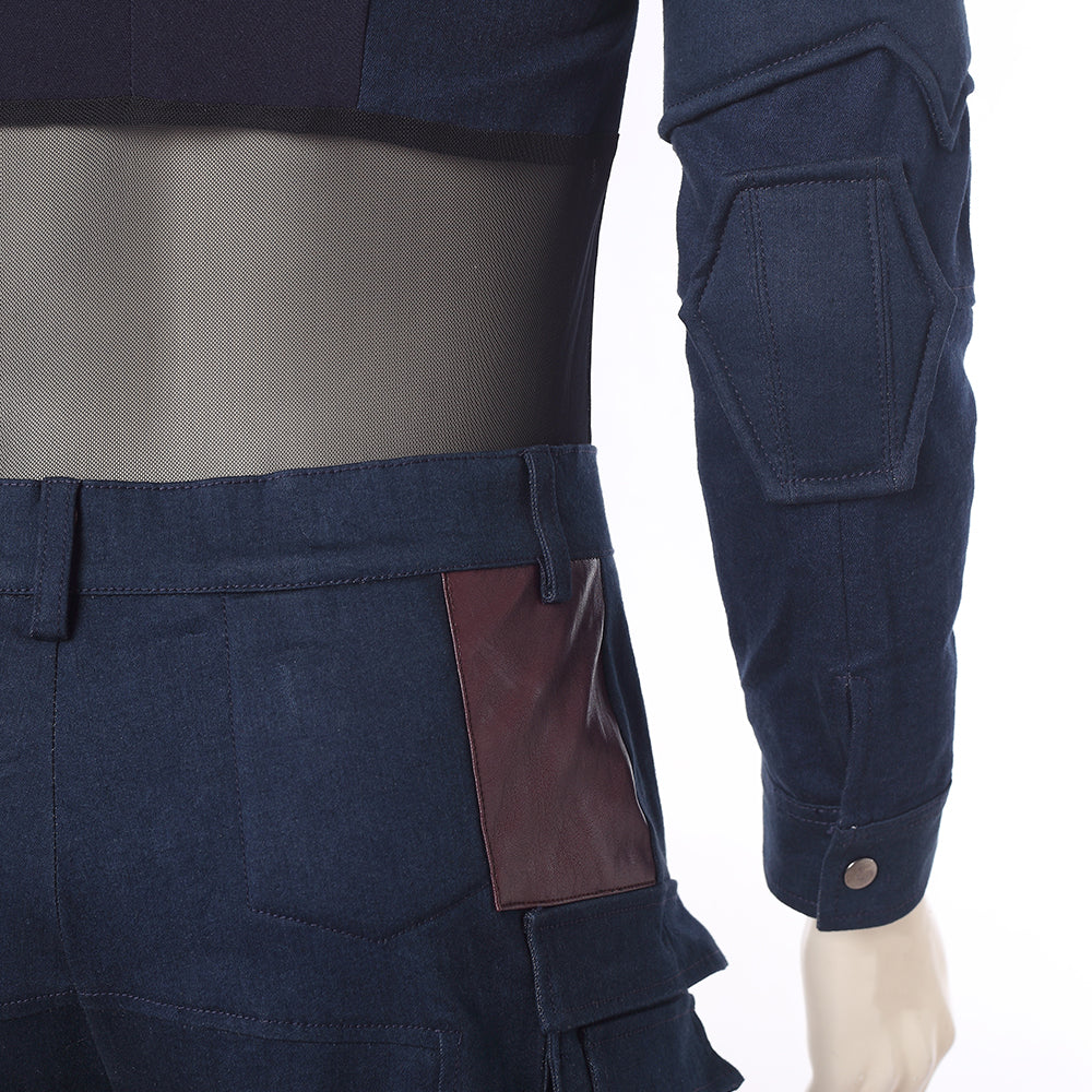 Costume Cosplay Captain America - Guerre Infini des Avengers - Réplique de Film de Qualité Premium