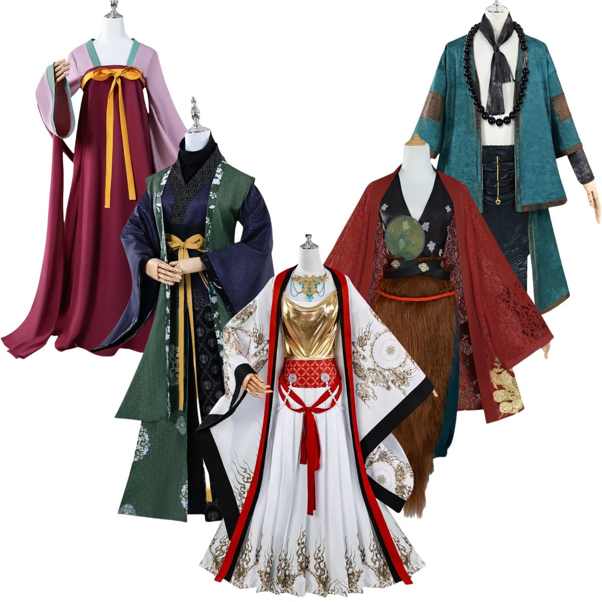 Costume Cosplay Anime Black Myth Wukong Araignée Gobelin Princesse Éventail