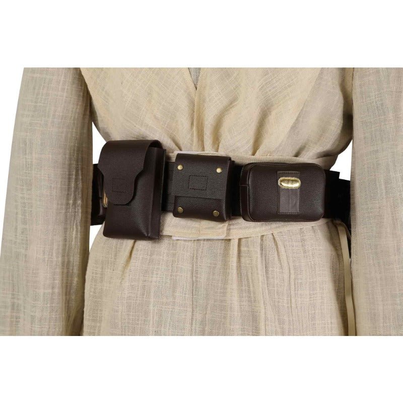 Costume Cosplay Obi-Wan Kenobi Robe Complète pour Halloween et Fêtes