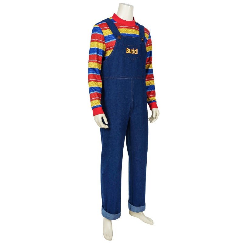 Costume Cosplay Chucky - Tenue Iconique d'Horreur pour Halloween et Événements