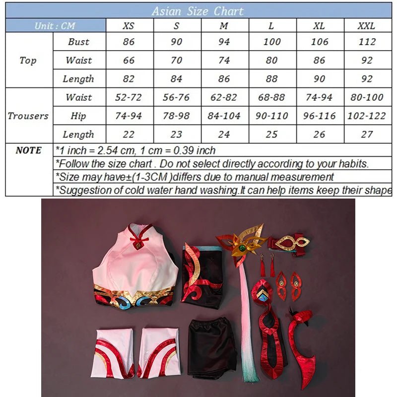 Costume Cosplay LOL Mythmaker Irelia - Tenue Halloween Femmes Championne Nouveau Skin