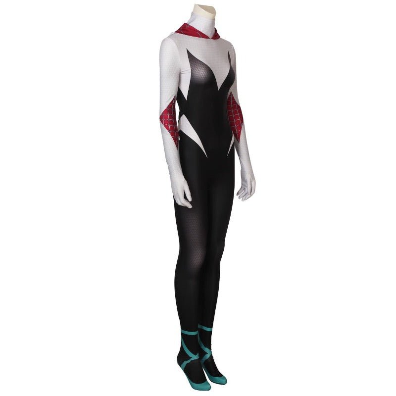 Spider-Gwen Traversée du Spider-Verse Combinaison Cosplay Gwen Stacy Costume Ver2