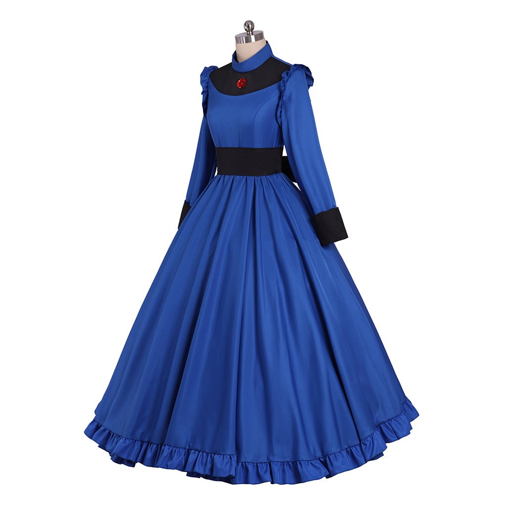 Costume Cosplay Yubaba Grand-Mère Bleu - Le Voyage de Chihiro