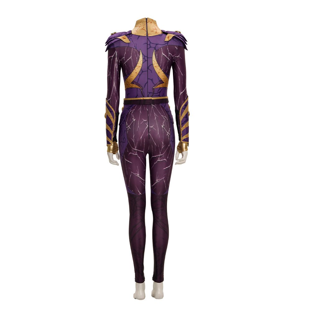 Costume Cosplay Starfire pour Adultes et Enfants - Combinaison Zentai Super-héros pour Halloween