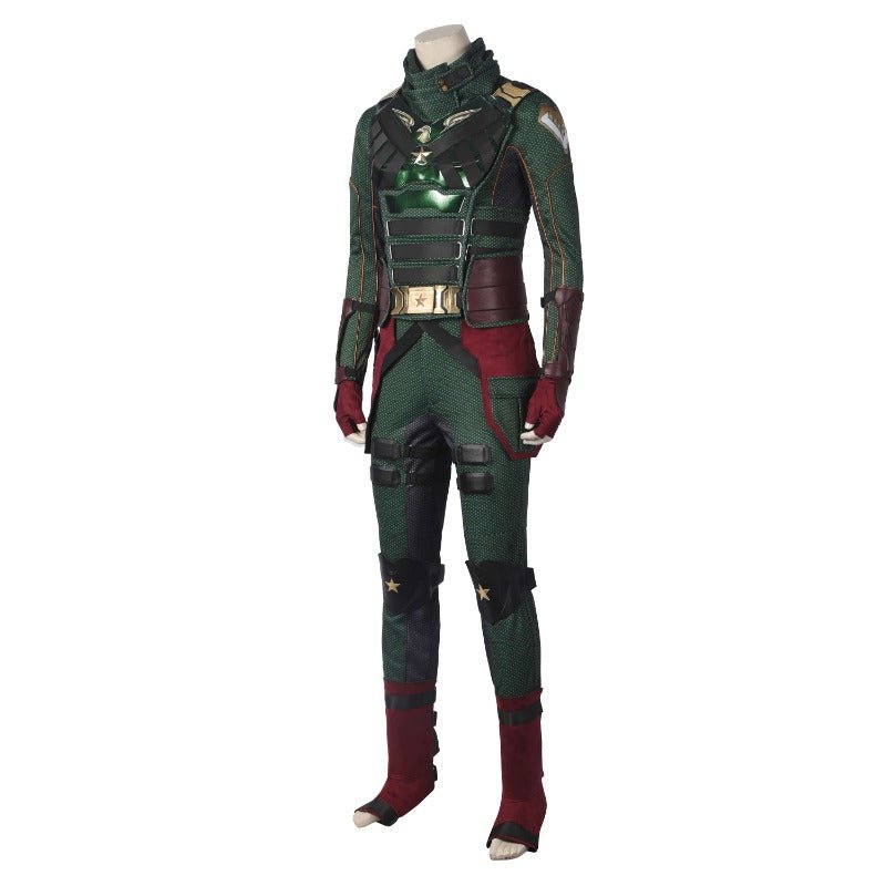 Costume Cosplay Soldier Boy de Qualité Supérieure de la Série TV The Boys - Costume Héros Américain pour Halloween