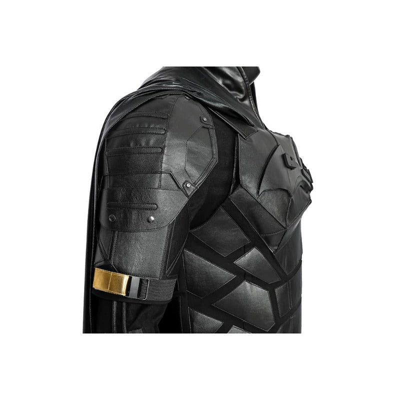 Costume Cosplay Batman Version Film en Cuir PU pour Halloween et Fêtes