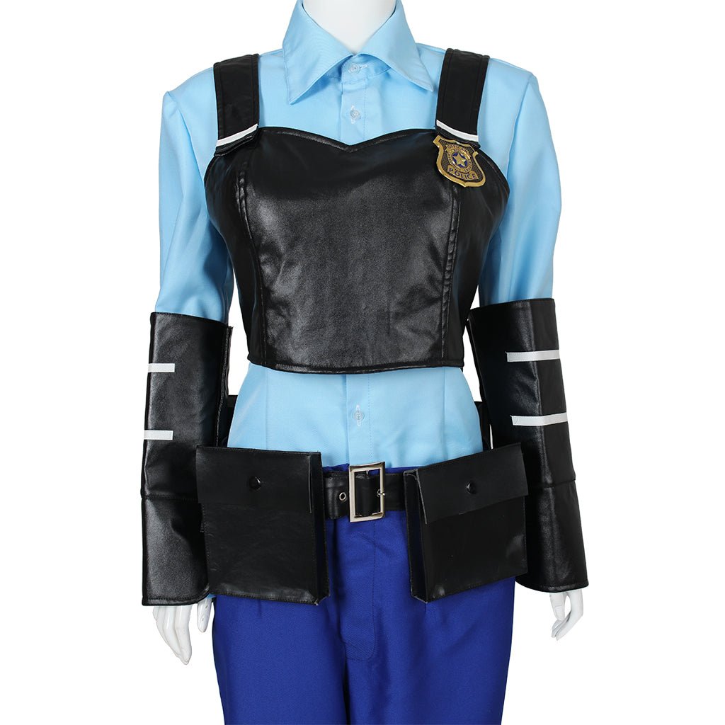 Costume Cosplay Adulte Judy Hopps Officier de la ZPD Uniforme de Police Fantaisie pour Femmes