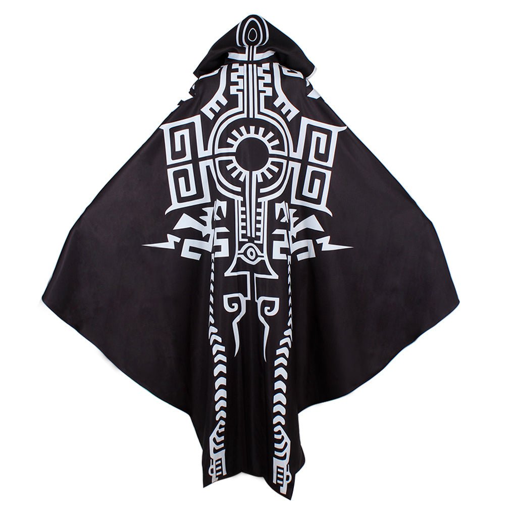 Costume Cosplay Midna | Ensemble Complet Cape et Jupe pour Fans de Jeu