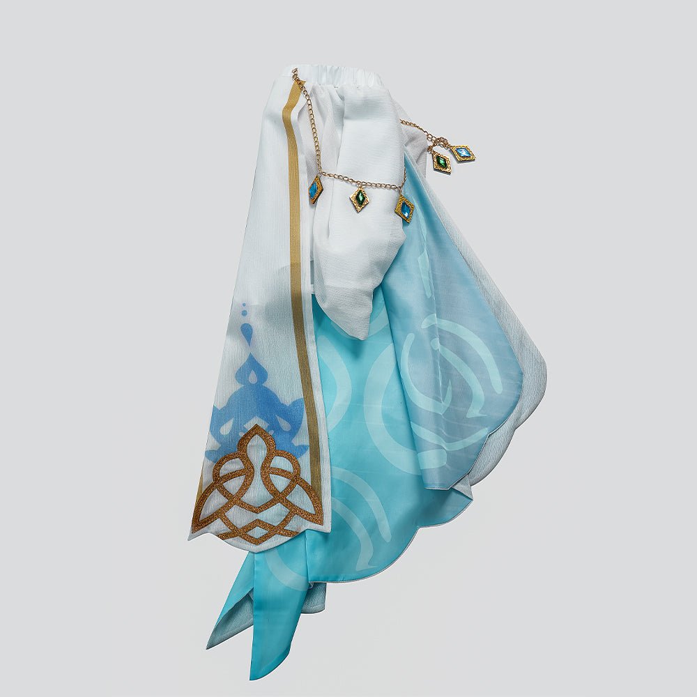 Costume Cosplay Lisa Yae Fleur Cachée Genshin Impact - Tenue Élégante Inspirée de l'Anime pour Femmes