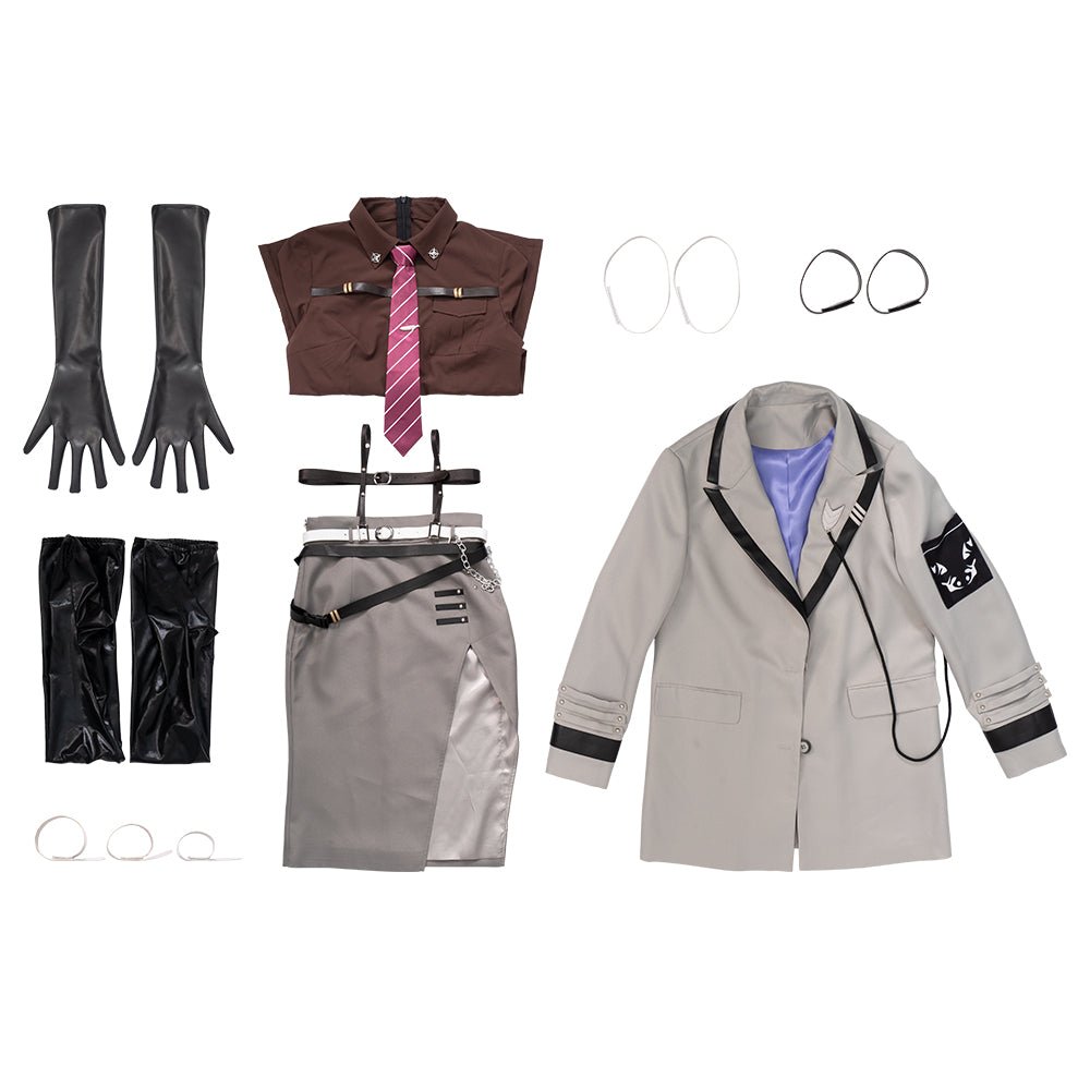Costume Cosplay Langley Path to Nowhere - Tenue Authentique de Personnage RPG Tactique