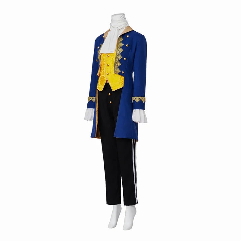 Uniforme de Prince Victorien Régal - Costume Noble Médiéval pour Hommes