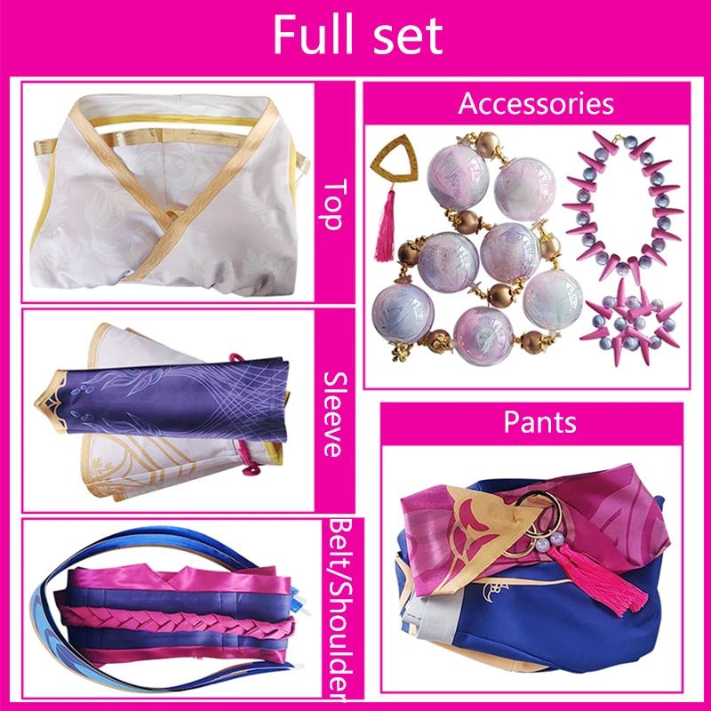 Costume Cosplay LOL Spirit Blossom Syndra Robe Femme Kimono Ensemble Complet