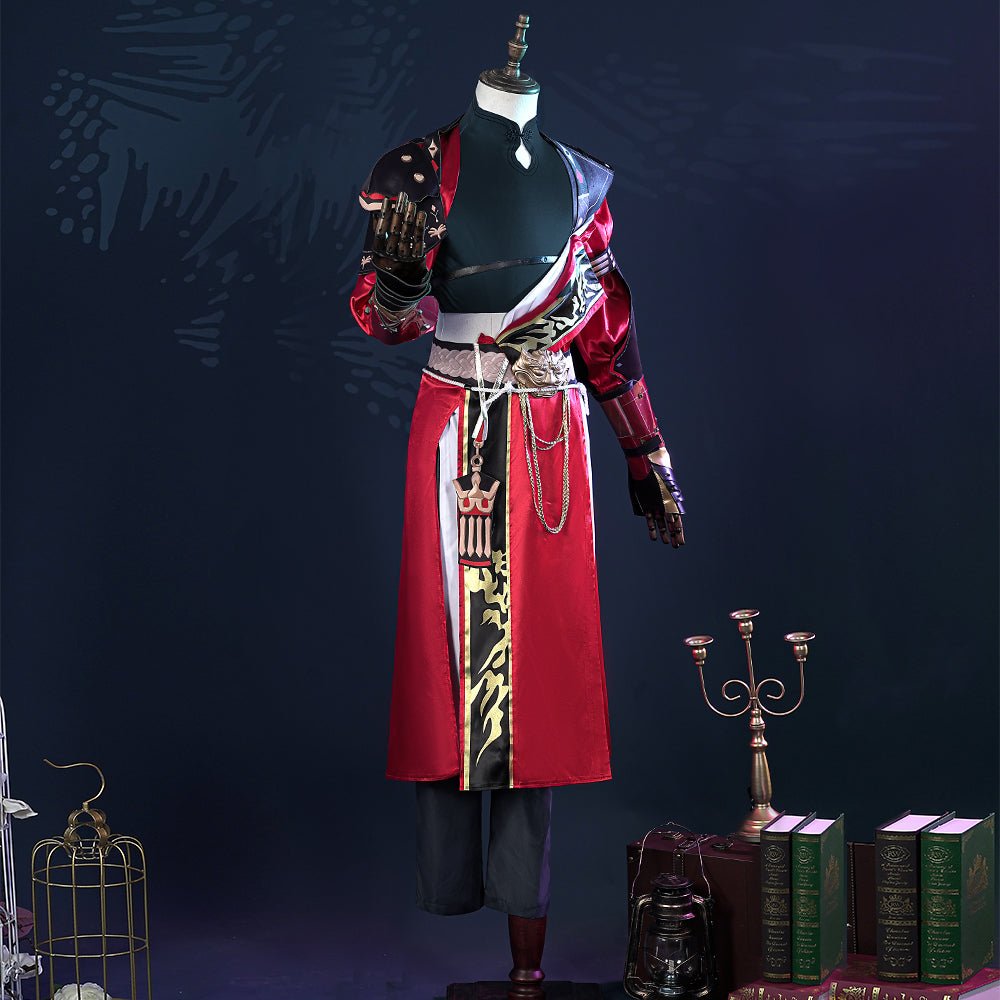 Costume Cosplay Sun Ce - Code: Luan pour Homme - Tenue de Jeu de Haute Qualité