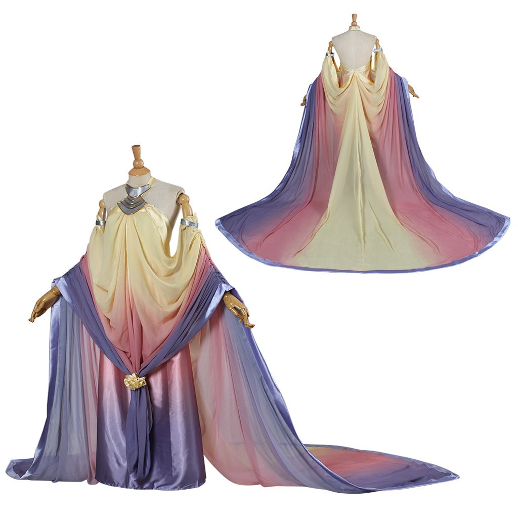 Robe Princesse Étoile Lac Épisode 2 Costume Cosplay - Tenue Royale Fantaisie Élégante pour Fans et Cosplayers