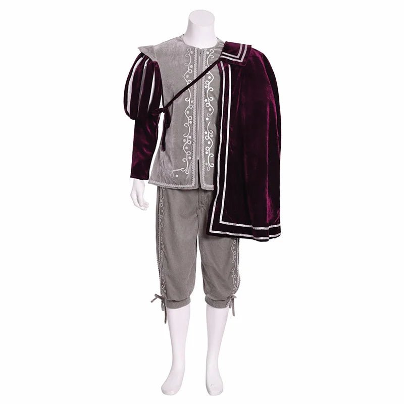 Costume Médiéval Roi Tudor & Chevalier Renaissance pour Homme – Tenue de Cosplay pour Halloween | L'AniMirage
