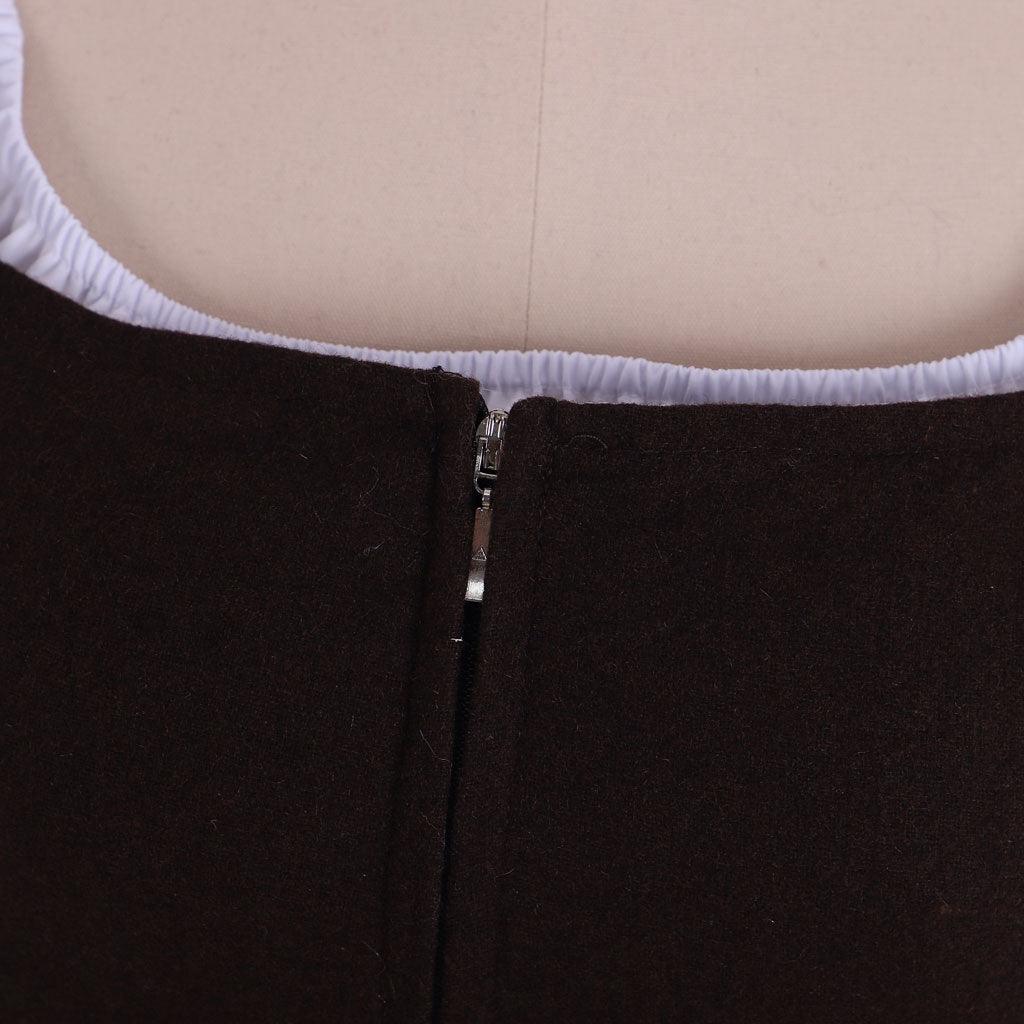 Costume Cosplay Claire Fraser Outlander | Robe Prairie Coloniale des Hautes Terres Écossaises pour Femmes Adultes