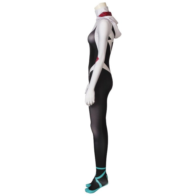 Spider-Gwen Traversée du Spider-Verse Combinaison Cosplay Gwen Stacy Costume Ver2