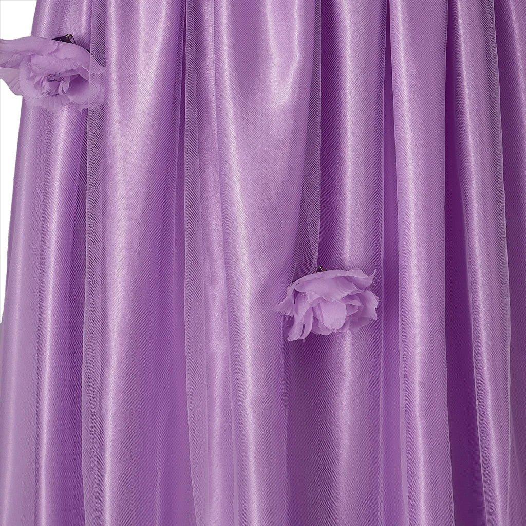 Costume Cosplay Femme Philippa Robe Violette - Une Robe de Bal Noble de Princesse Regency