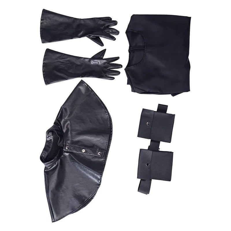 Costume Médiéval Docteur Peste - Manteau Noir pour Halloween | Tenue Cosplay Gothique Homme