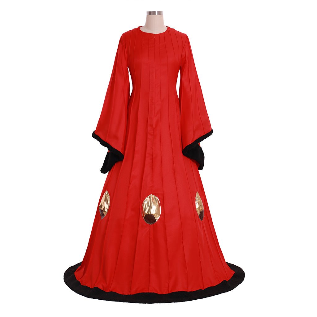 Costume Cosplay Reine Padme Amidala | Robe Rouge Sur Mesure pour Événements