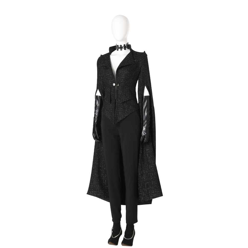 Costume Cosplay Cruella Version Noire - Tenue Cruella de Vil du Film