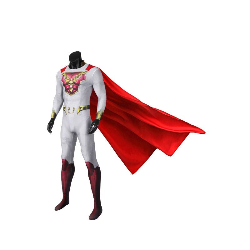Costume Cosplay Sheldon Sampson Jupiter's Legacy - Combinaison Super Héros L'Utopien avec Cape